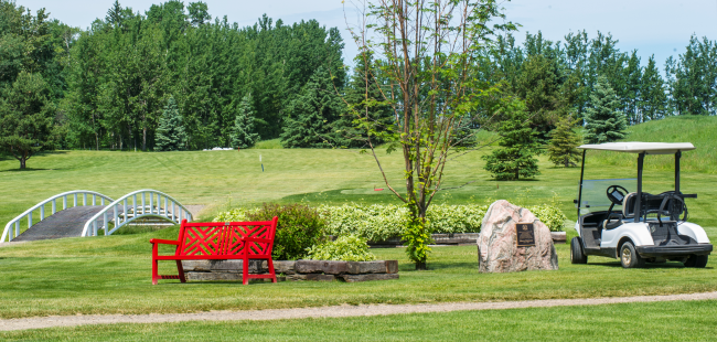 Spend a beautiful Alberta summer at the Breton Golf Course.