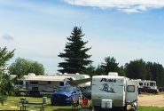 Small RV Park, with spacious sites. Some are pull through and some are back in units.